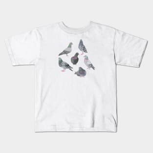 Pigeon Party Kids T-Shirt